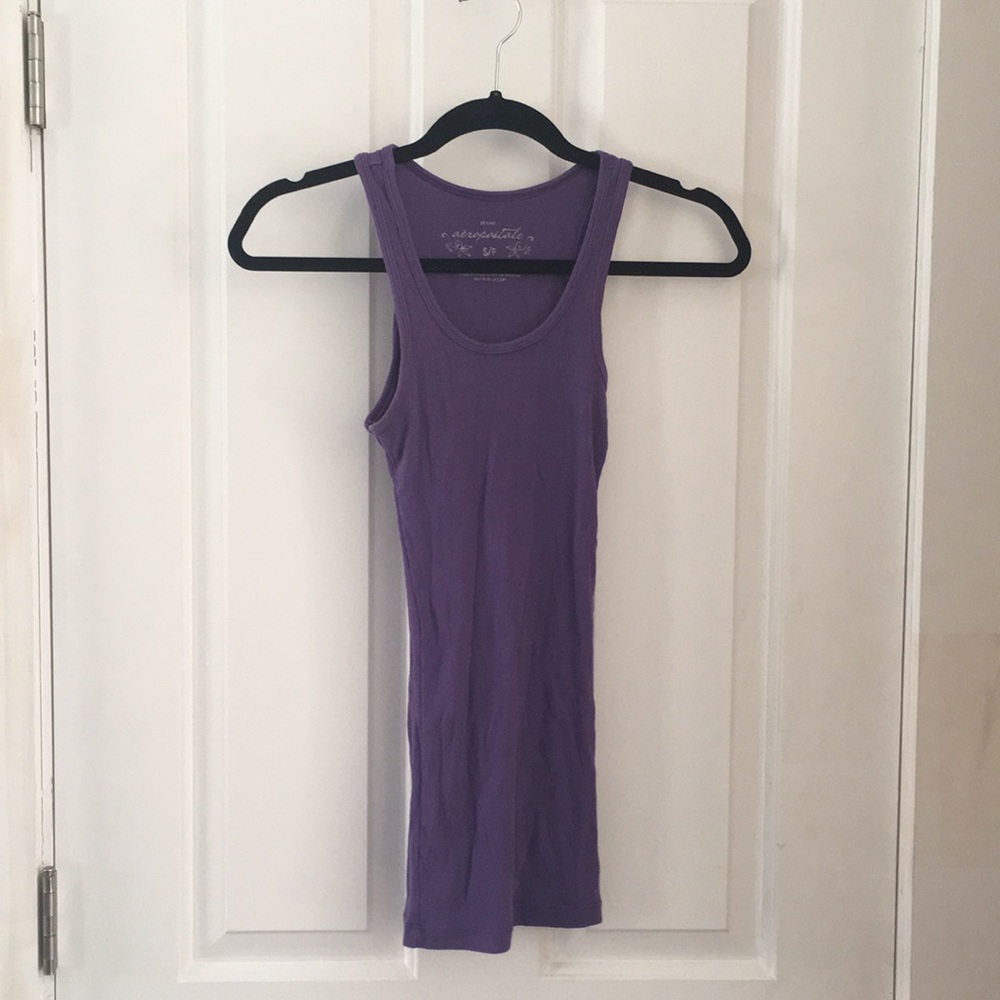 Purple tank top